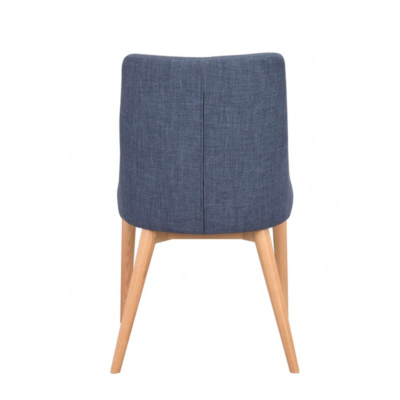 RO Be Dining Chair Blue/Oak